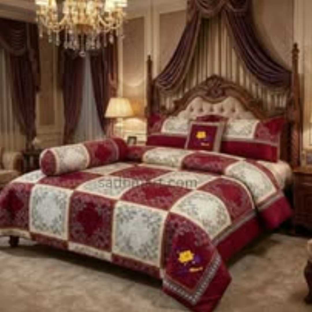 High-Quality,Fiber-Filled,Comforter,–,Soft,,Warm,&,Skin-Friendly